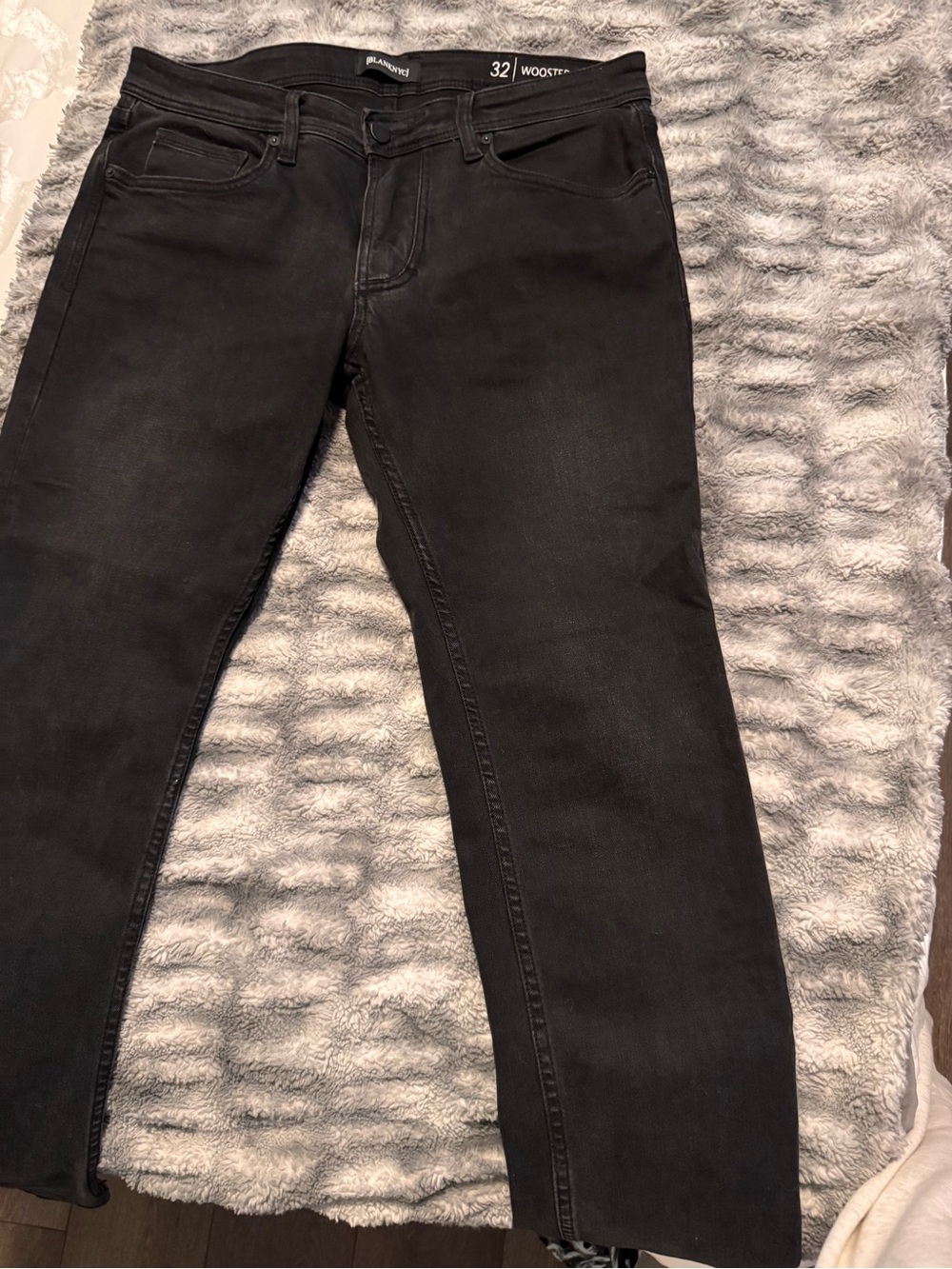 Blank NYC Black Straight Men’s Jeans 32